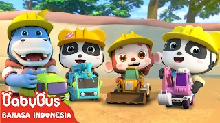 Kenali Kendaraan Teknik | 🚗Lagu Kendaraan Anak | Lagu Anak-anak | BabyBus Bahasa Indonesia