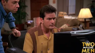 Two and a Half Men S02E11 Last Chance to See Those Tattoos
