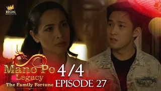 MANO PO LEGACY: The Family Fortune | Episode 27 (4/4) | Regal Entertainmen