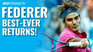 Roger Federer: Best Returns Ever!