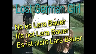 Lost German Girl no es Lara Bauer /it's not Lara Bauer /es ist nicht Lara Bauer