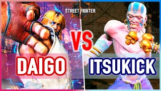 SF6 🔥 Daigo (Ken) vs Itsukick (Dhalsim) 🔥 Street Fighter 6