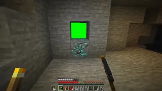 Minecraft Mining Green Screen For Video Editing