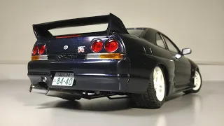 Building a Nissan Skyline GT-R V-Spec model | Tamiya 1/24