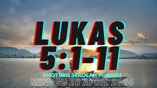 Lukas 5:1-11 Khotbah Anak Sekolah Minggu 28 April 2024 || #gkppd #sekolahminggu #khotbah