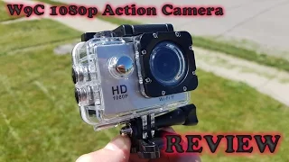 W9C 1080P WiFi Action Camera REVIEW & Sample Recordings