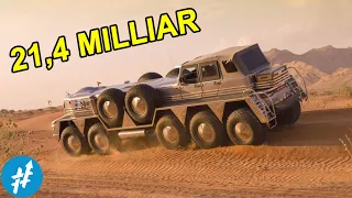 GAHAR ABIS MOBIL MONSTER INI! Satu Dari 3000 Koleksi Mobil Si Raja Minyak Dari Arab Saudi!