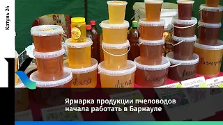Ярмарка продукции пчеловодов начала работать в Барнауле