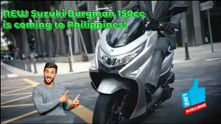 New Suzuki Burgman 150CC 2023