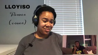 Lloyiso - Power (cover) | REACTION!!!