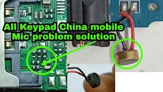 china mobile mic not working  solution | all china keypad mobile mic problem solution