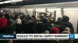 Should platform barriers be placed on subway platforms?