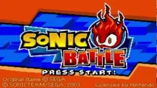 GBA Video Quality Test (Sonic Battle)