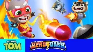 🚀⚡Supercharged Tips and Tricks ⚡🚀Talking Tom Hero Dash (NEW UPDATE Gameplay)