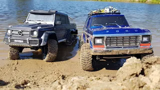 Power 6X6 ... GELENDWAGEN proves superiority over BRONCO 4X4