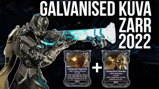 The Galvanized demon! Kuva Zarr build Warframe 2022!