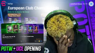 KONAMI I WAS HAVING A GOOD DAY | WHY BREAK MY HEART ??? 😥🤕💔 POTW + UCL CHAMPIONSHIP PACK OPENING