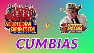 La Sonora Dinamita Vs Aniceto Molina - Cumbias viejitas pero bonitas para bailar