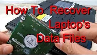 I NEED My Data Back From Dead Laptop’s IDE ATA Hard Drive Recovery, Guide How To Copy and Save.