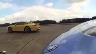 BMW i8 v Porsche 911 Carrera S   evo DRAG BATTLE