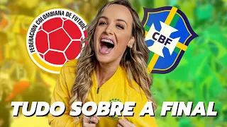 Final da Copa América Feminina: onde assistir, horário e informações de Colômbia x Brasil