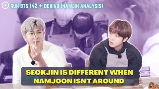 NamJin Analysis: Run BTS 142 (Seokjin is different if Namjoon isn't around)