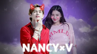NANCY × V EDIT💘||OLA OLA||WAynz Editz #nancymomoland #btsv