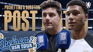 POCHETTINO & BURSTOW React Post Match | Newcastle United 1-1 Chelsea | Chelsea FC USA TOUR 2023