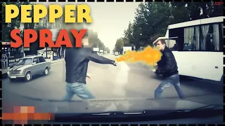 Using Pepper Spray On The Road / Road Rage