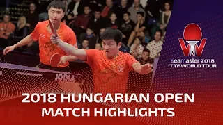 2018 Hungarian Open Highlights: Fan Zhendong/Yu Ziyang vs Vladimir Samsonov/Pavel Platonov (Final)