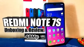 Redmi Note 7S Unboxing, & Full Review,  first impression - 48 Mp Camera | @9,999