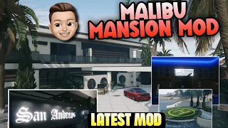 GTA 5 Offline - How to Install Malibu Mansion Mod  NEW FULLY UPGRADES | Latest | #crowncrasher