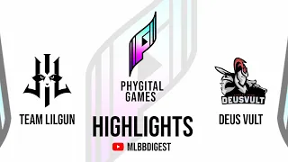 Team Lilgun vs Deus Vult  Phygital Games Group Stage | Full Game Highlights