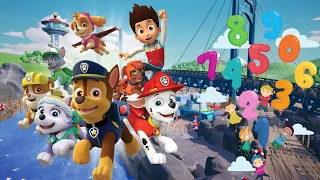 Paw Patrol Learns to Count: An Adventure from 1 to 10 in Adventure Bay