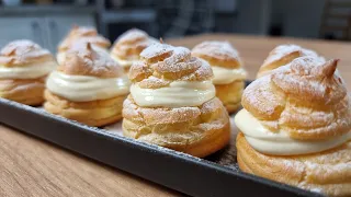 Why I didn't know about this method before? Choux Pastry quick and easy homemade recipe!