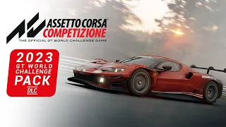 2023 GT World Challenge Pack DLC Console Launch Trailer - Assetto Corsa Competizione