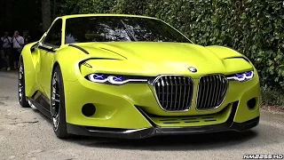 BMW 3.0 CSL Hommage WORLD DEBUT - Start Up Sound, Rev, Overview & Driving