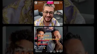 Live Instagram ضت اصدار اغنيت انتي حياتي لسعد المجرد و كاليما saad lamjarred and calema ENTY HAYATY