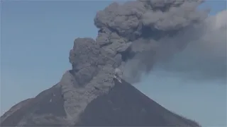 Indonesia's Sinabung volcano spews new burst of hot ash