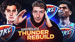 SUPER REALISTIC OKLAHOMA CITY THUNDER REBUILD | NBA 2K22