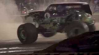 EPIC Grave Digger Monster Truck Donuts in West Lebanon!