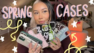 trying NEW iPhone 15 Pro Max PHONE CASES✨🌷🌼 | Cyrill Phone Case HAUL *perfect for SPRING*