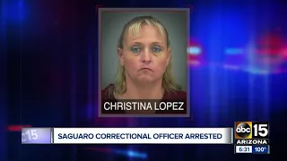 Corrections officer at Eloy private prison arrested for having sex with inmate