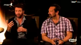 The Wolverine chat on Skype   Hugh Jackman & James Mangold chatting about the new Wolverine movie