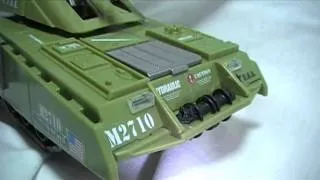 g.i.joe 25th anniversary ARMADILLO TANK & STEELER toy review by impressive productions