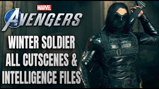 Marvel's Avengers - The Winter Soldier Story: All Cutscenes & Intelligence Files (NO Commentary)