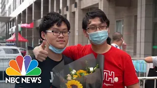 Despite COVID-19 Students In China Take National College Exam | NBC News NOW