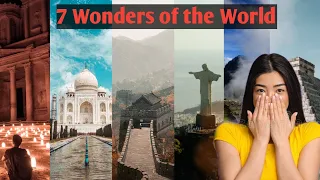 7 wonders of the World | Great Wall, Colosseum, Taj Mahal.........