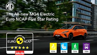 NEW MG 4 CRASH TEST RESULT | REALLY SAFE? | NCAP 5 stat rating