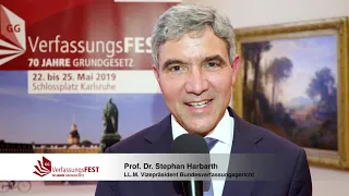 VerfassungsFEST Karlsruhe - Prof. Dr. Stephan Harbarth, Vizepräsident des Bundesverfassungsgerichts